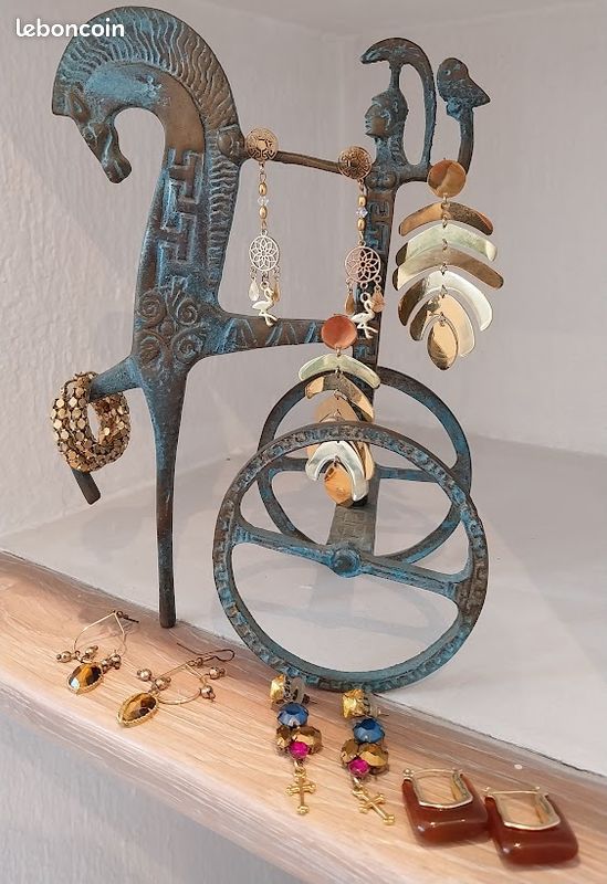 Boucles oreilles fantaisie (image 1)