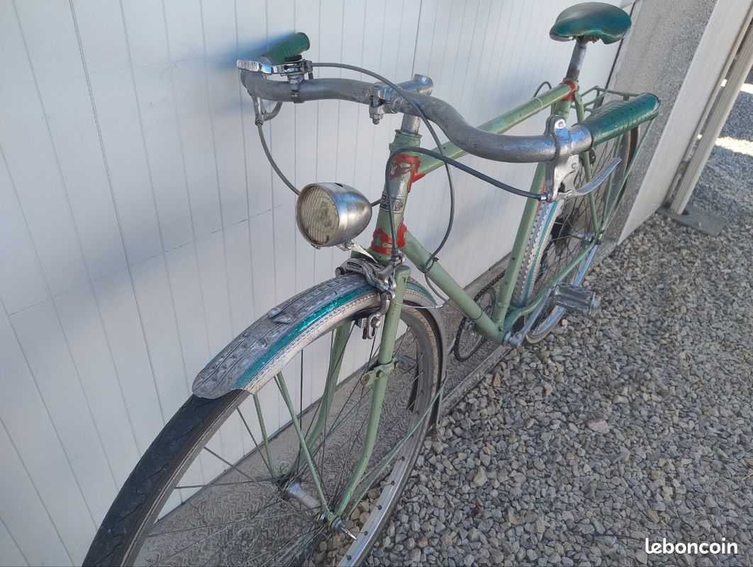 Garde-boue Avant Aluminium LEFOL Le Martelé – Vélo Ancien Vintage – Made In France – Occasion