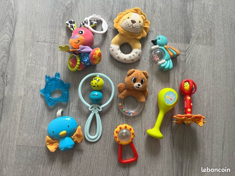 Lot 10 jouets d’éveil (image 1)