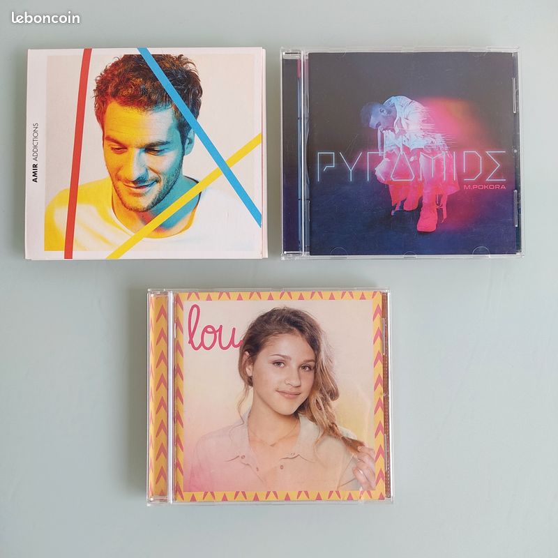 Lot 3 CD - Amir - Lou - M Pokora (image 1)