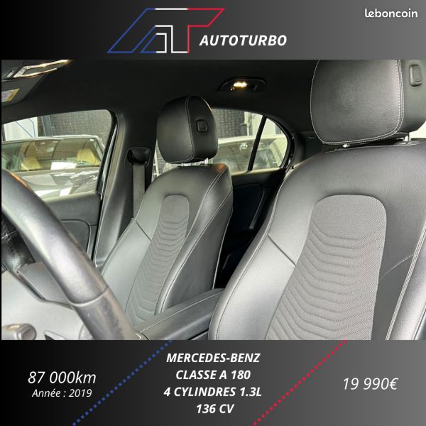 Mercedes CLASSE A 180 136CH BUSINESS LINE 7G-DCT (image 16)