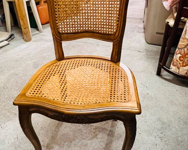 2 chaises cannées anciennes Josef Hoffmann - Antiquités