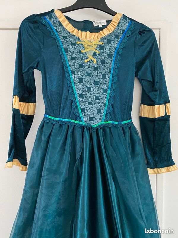 Déguisement fille 12 ans princesse Rebelle Mérida Disney acheté à