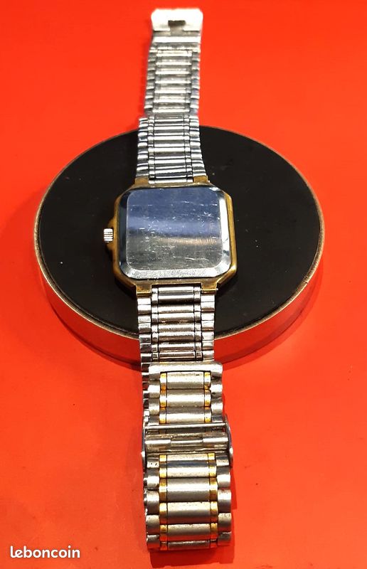 Montre Homme Elevon Hughes 45mm - Mouvement Quartz Japonais, Étanche 50m, Acier, Occasion