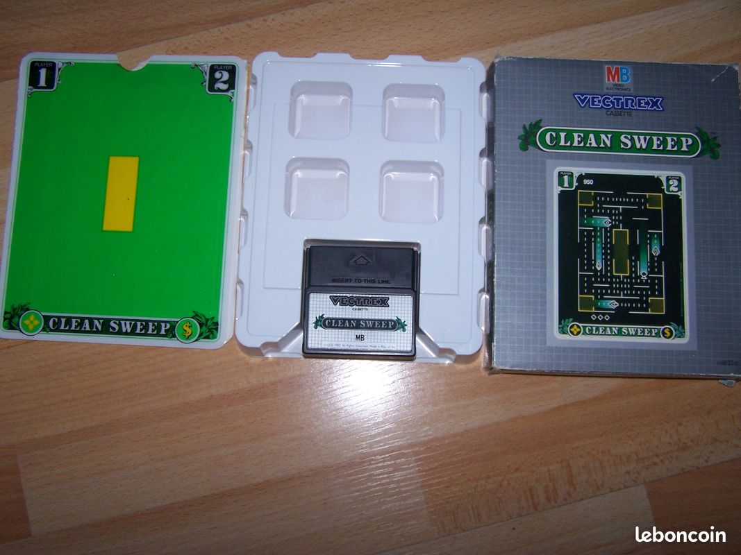 Jeu vectrex CLEAN SWEEP (image 1)