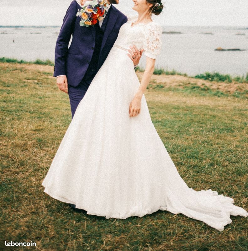 Robe de mariée Pronuptia TABATA ivoire T38 Vêtements