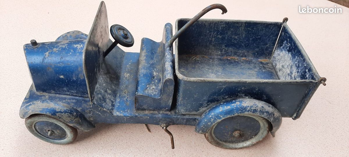Ancien camion pick-up en tôle jouet circa 1920 camion automobile (image 6)
