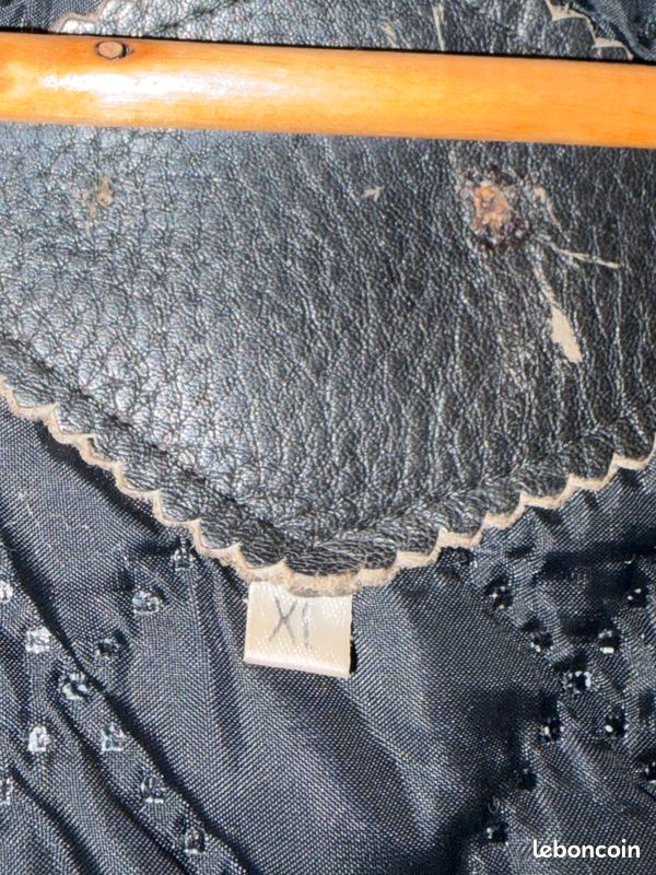Perfecto en cuir brodé Harley - Davidson (image 3)