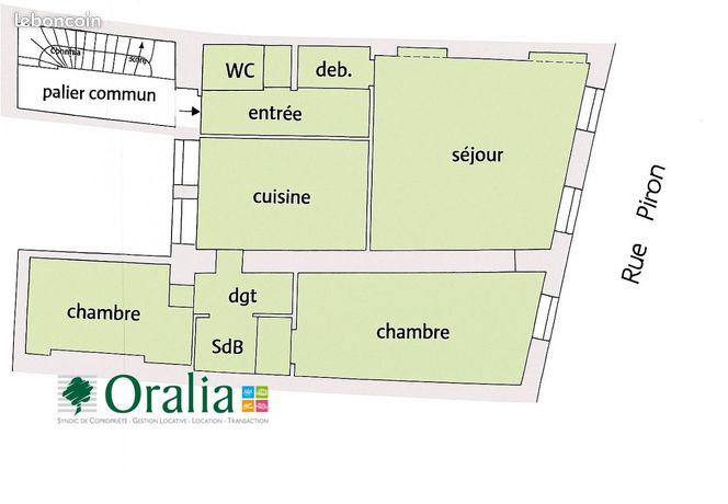 Appartement 3 pièces 86 m² — 20