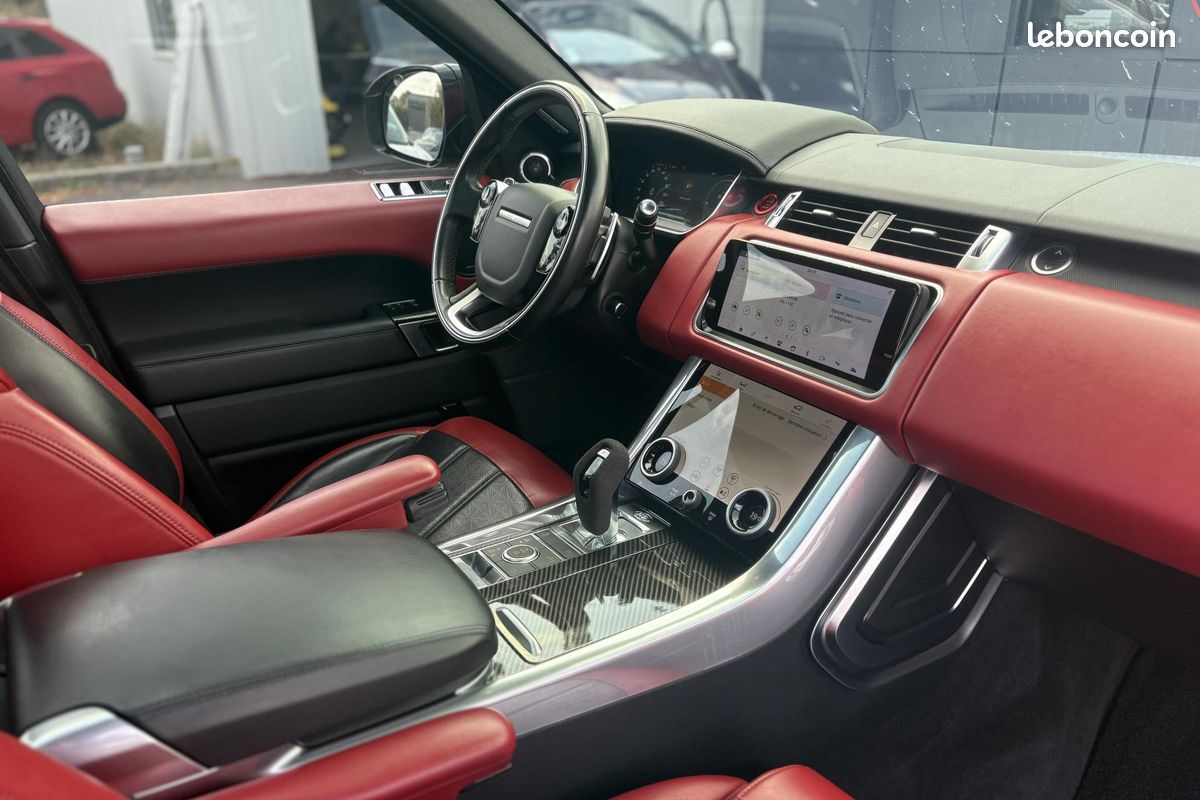 Land rover range rover sport p400e 404 hse - carplay - virtual cockpit - hayon elec - jantes 20-interieur uniqu (image 14)