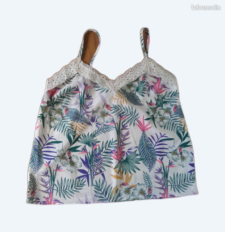 La Halle Tee Shirt Femme Dos Nu Débardeur Coton Femme