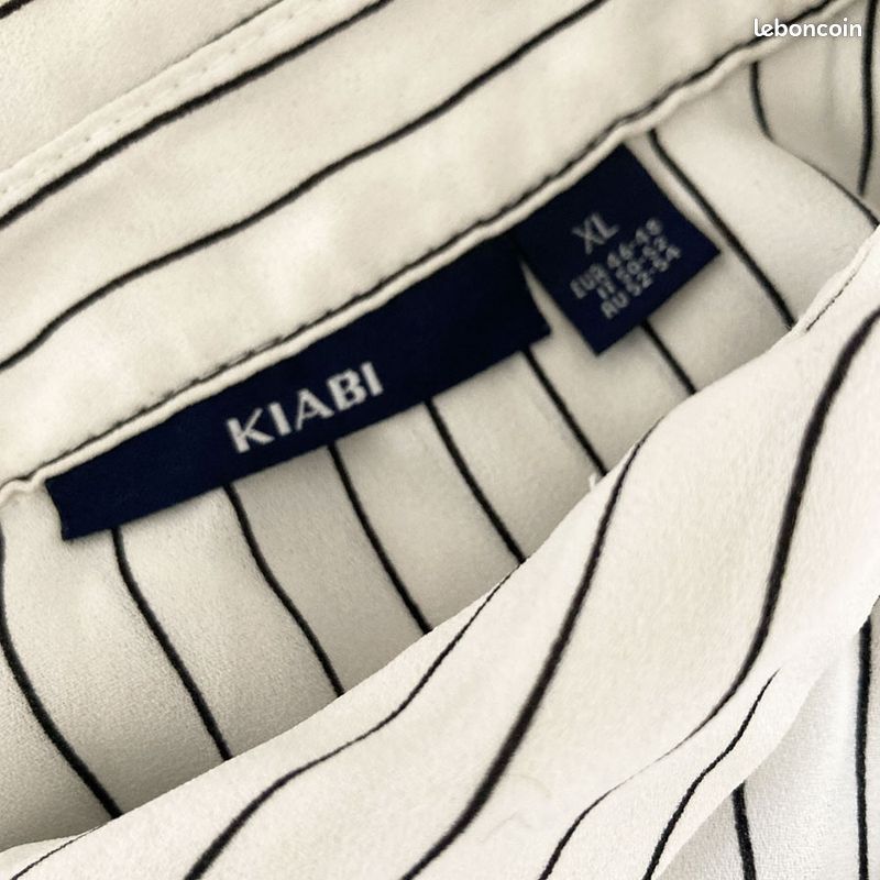 Chemise fluide rayée KIABI XL (image 4)