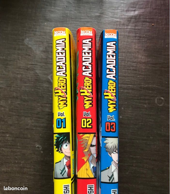Manga my hero academia tome 1 a 3 (image 3)