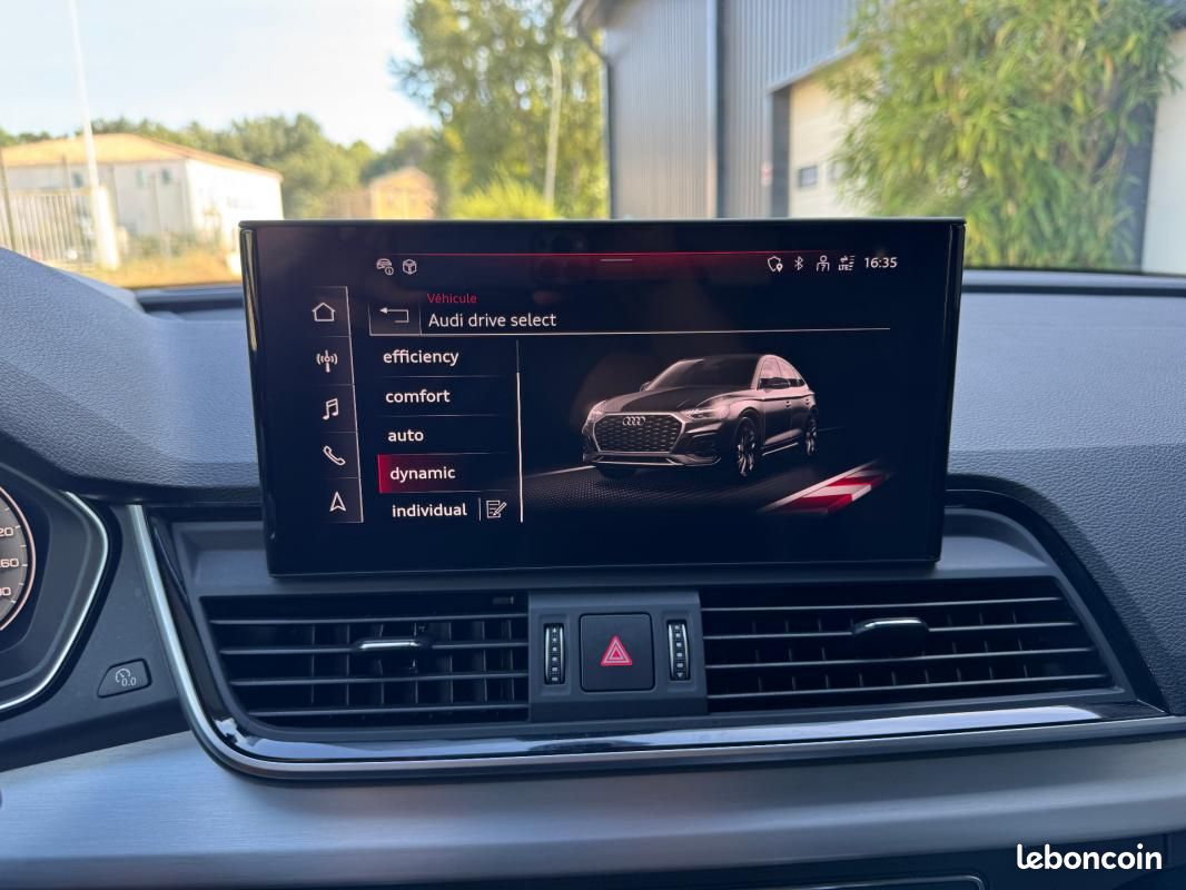 Audi Q5 Sportback 50 TFSIe Hybrid PHEV 299 ch Quattro S line S tronic 7 - 1e main Origine FR (image 46)