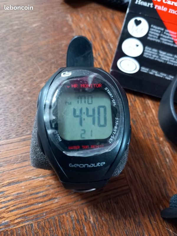 Geonaute Cardio Frequencemetre Notice Montre Cardiofréquencemètre