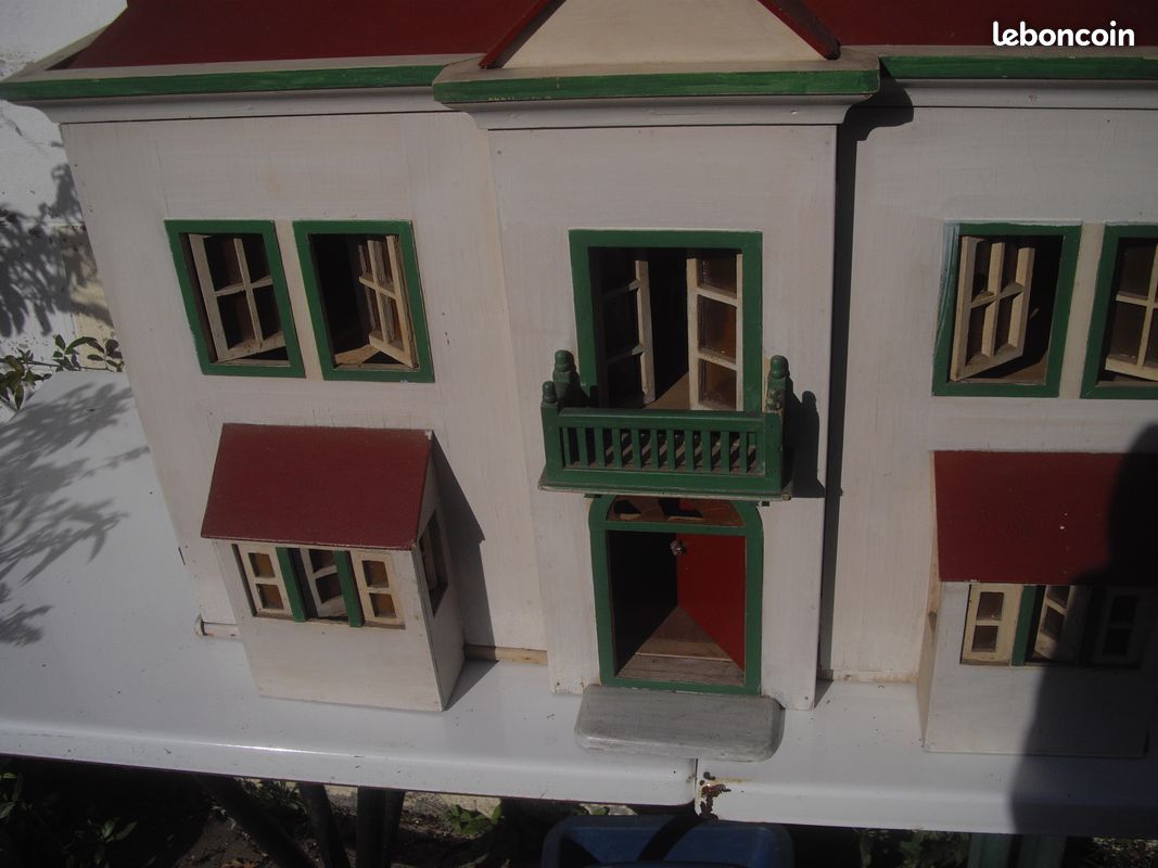 Toyvian Maison De Poupée en Bois Mini Enfant Jouet en Bois