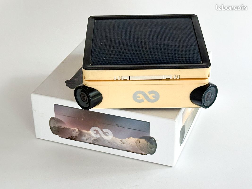 Caméras timelapse autonomes Enlaps Wi-Fi & 4G/LTE avec panneau solaire