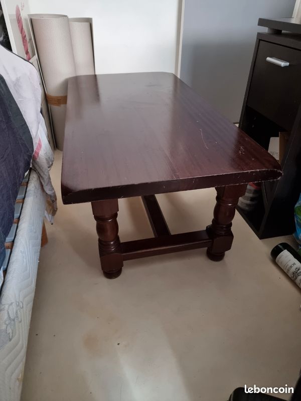 Table basse marron (image 4)
