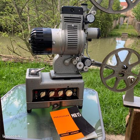 Projecteur Cinéma 16mm Andre Debrie MB15 - France, Argent, état Fonctionnel