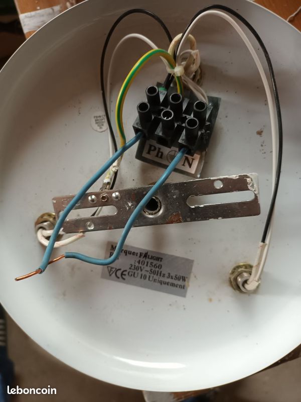 Luminaire 3 lampes (image 2)