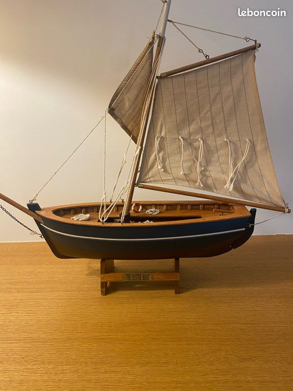 Maquette bateau bois the oyster boat (image 1)