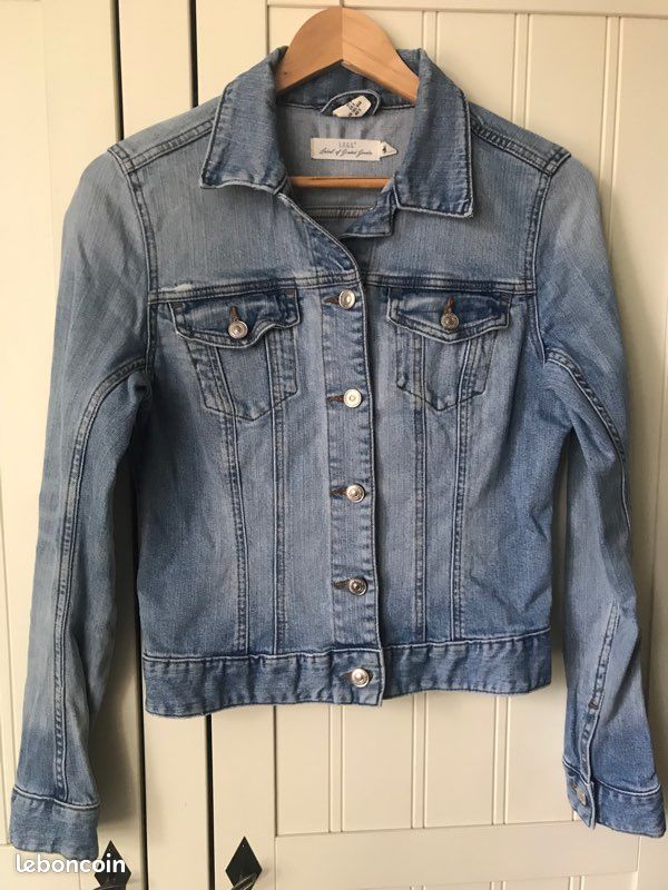 Jean Oversize Veste Jean Hm Hm Veste En Jean Veste En Jean Femme