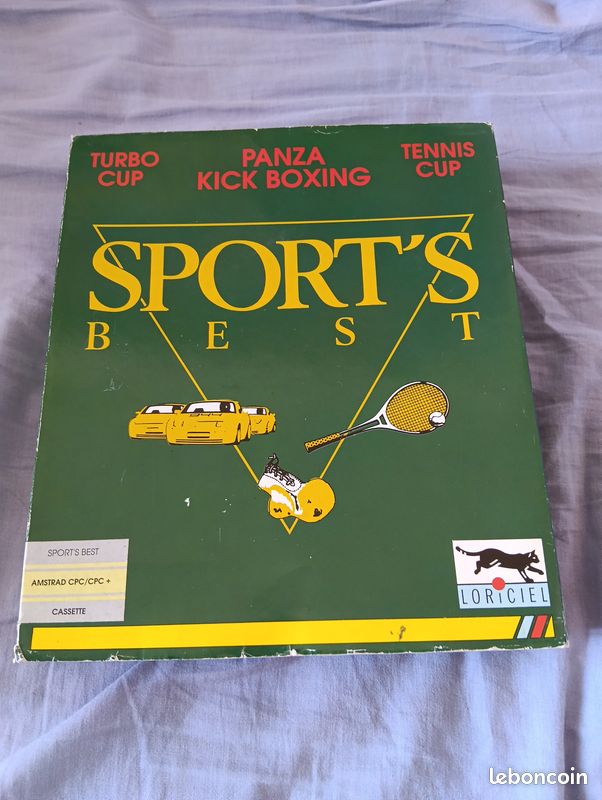 Turbo Cup – Amstrad CPC – Jeu Vidéo – U.S. Gold – PEGI 3 – Bon état