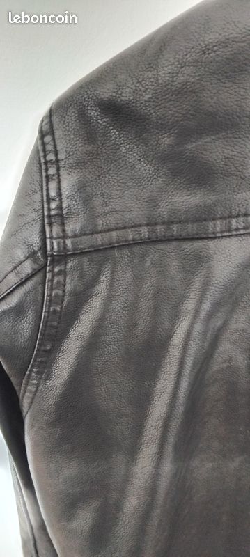 Veste simili cuir vintage (image 10)