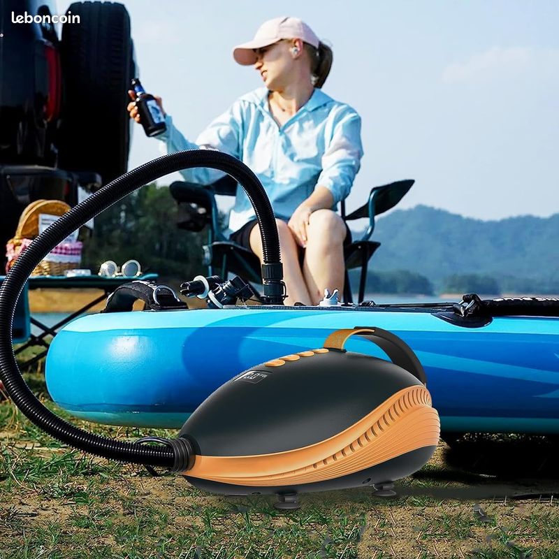 Kit Adaptateur Pour Pompe SUP Et Bateau Gonflable – 7 Buses Universelles, Tuyau D'Air De Rechange Pour Stand Up Paddle, Kayak, Matelas Et Piscine