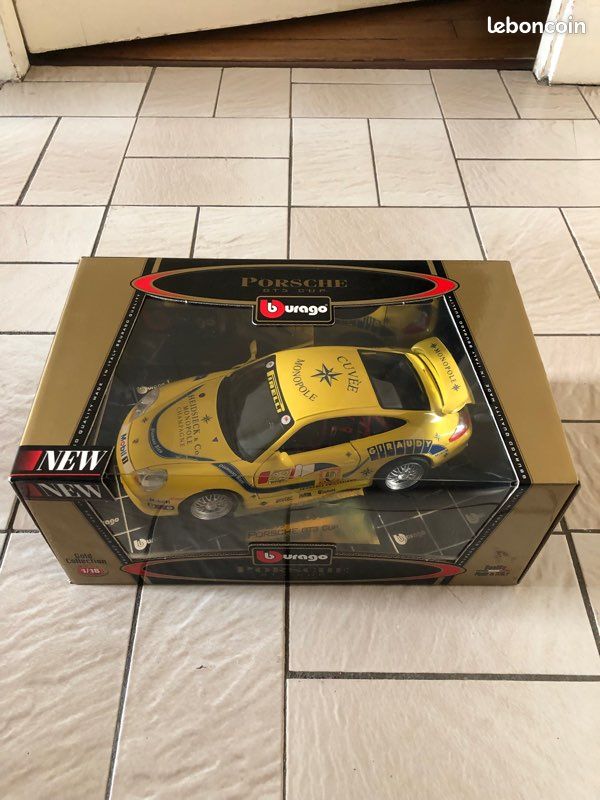 Miniature Burago Porsche GT3 Cup 1/18 - En Boîte - Occasion