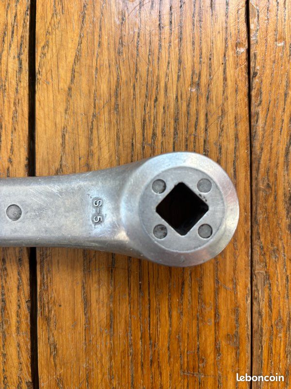 Pédalier Vintage Shimano RX-100 FC-A550 - 170 Mm - Triple Plateau - Occasion