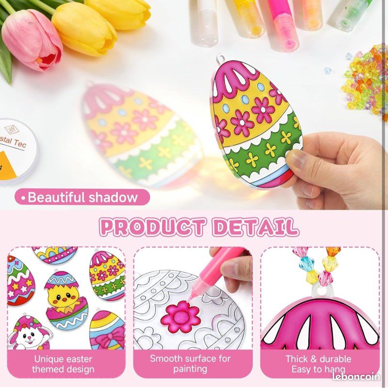 Lemotoy 30 PCS Oeufs de Pâques Decoration, Oeufs Colorés, Colorant Oeuf Lemotoy 30 PCS Oeufs de Pâques Decoration, Oeufs Colorés, Colorant Oeuf