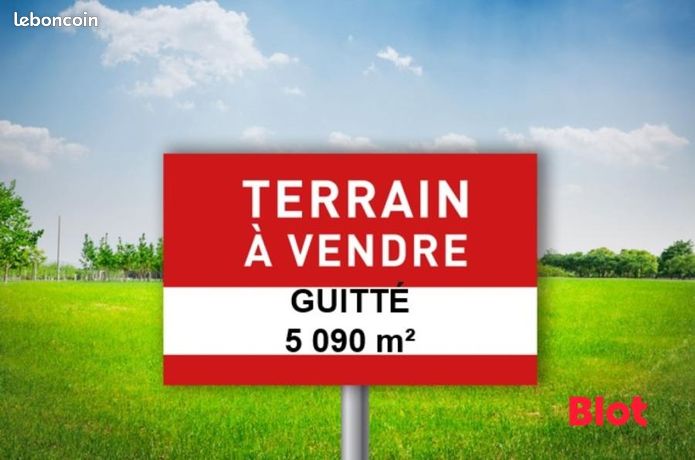 Terrain 5 090 m² Guitte