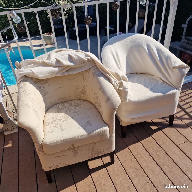 Fauteuils comme neuf (image 1)