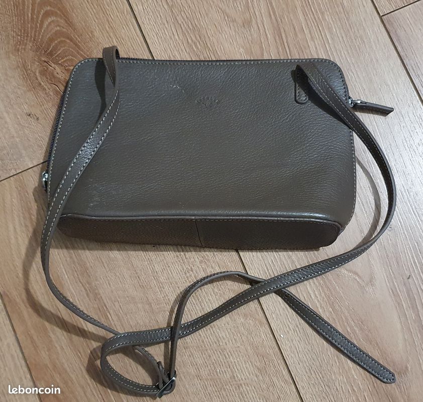 Petit sac à main marron (image 7)