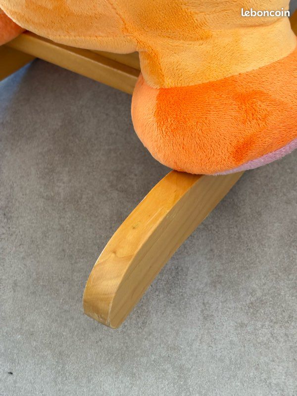 Vache à Bascule Funny Farmers Nattou Bébé Enfant Peluche Douce Jouet Éveil Motricité TBE (image 10)