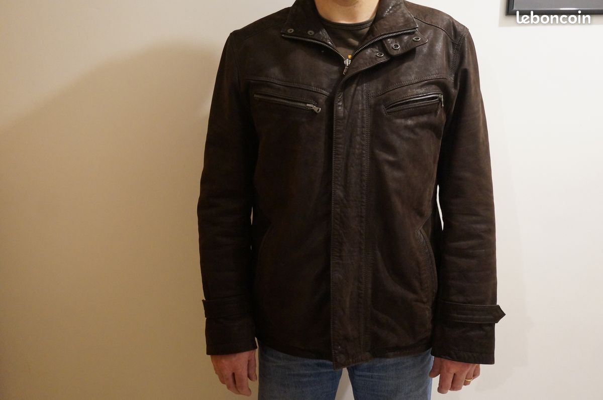 Cuirs Guignard Veste En Cuir Cognac Homme Cuirs Guignard Boutique