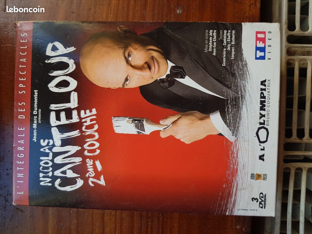 Lot de 5 dvd Nicolas Canteloup (image 1)