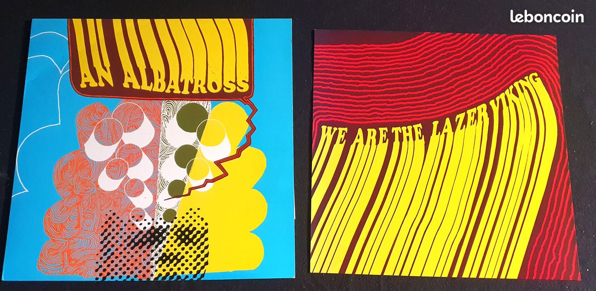 AN ALBATROSS - We are the lazer vikings - vinyle - EP - Une face - 12" - US - 2003 (image 10)