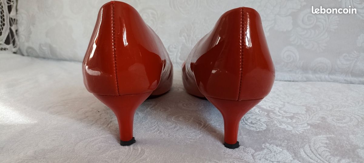 Escarpins rouge dégradé rose Chaussures
