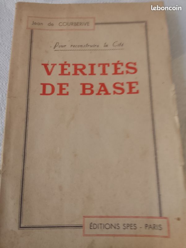 Verites de base 1941 (image 1)