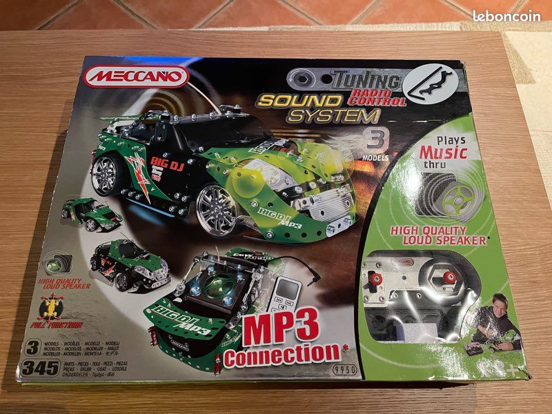 Mode d'emploi Meccano set 9950 Tuning Sound system radiocommandée