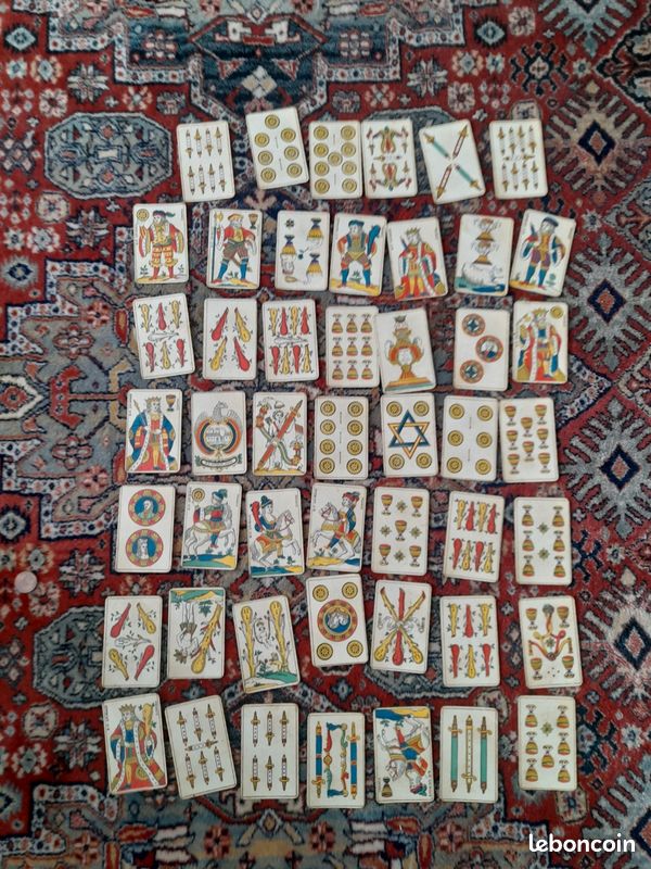 JEUX DE CARTES D'aluette Grimaud EUR 18,00 - FR