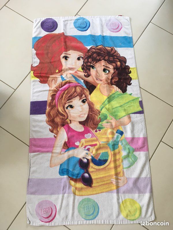 Serviette de bain fille Lego Friends (image 1)