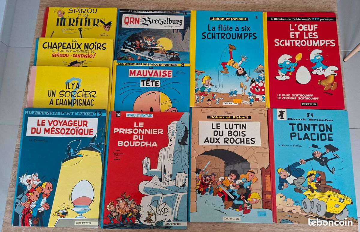 Lot de bd anciennes dos ronds - prix à définir (image 2)