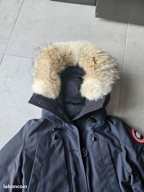 Parka femme bleu marine Canada Goose (image 10)