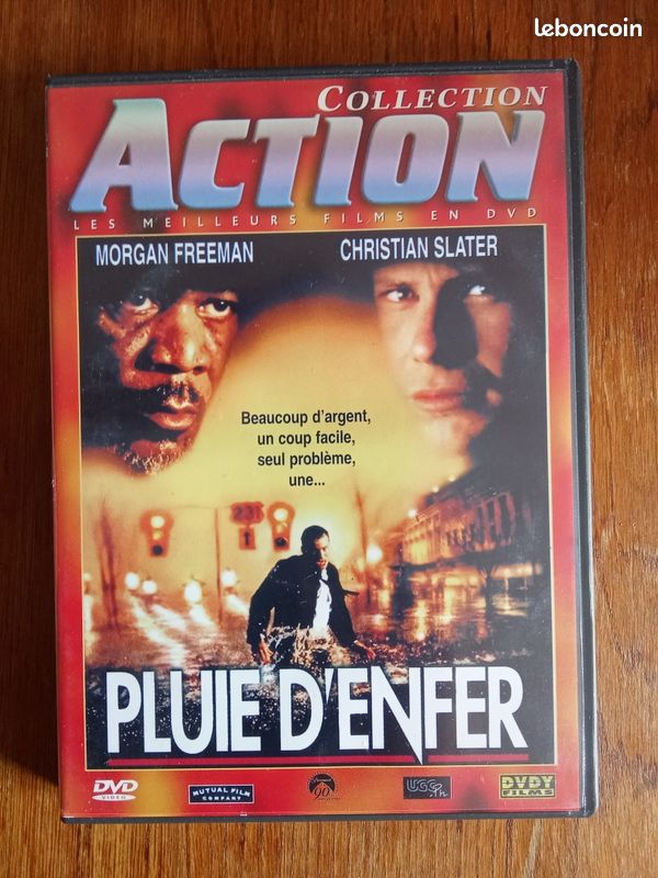 Vend DVD - Pluie d'enfer - Christian Slater - Morgan Freeman (image 1)