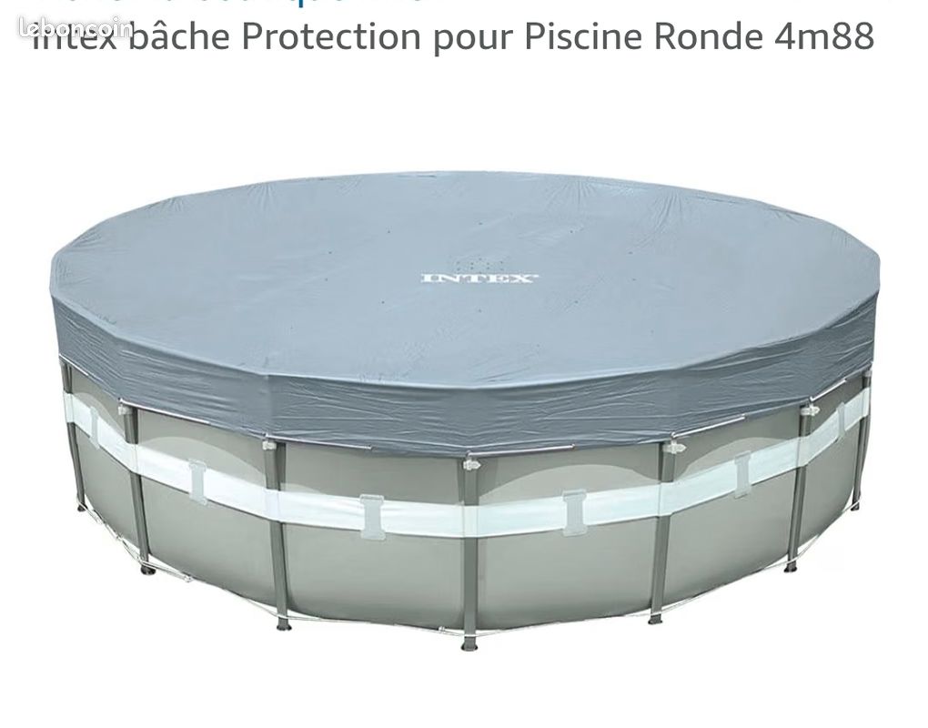 Bâche Intex hivernage piscine Diamètre 4.88 (image 1)