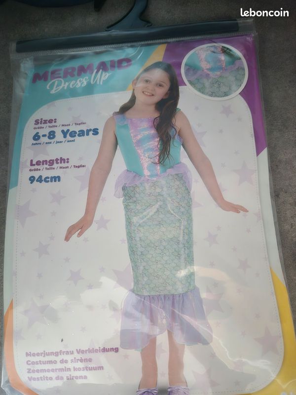Déguisement de carnaval sirène (image 1)