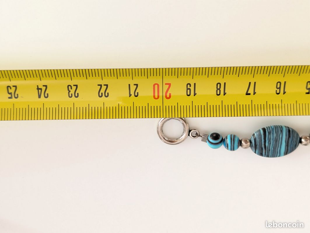 Bracelet turquoise et argent neuf (image 3)